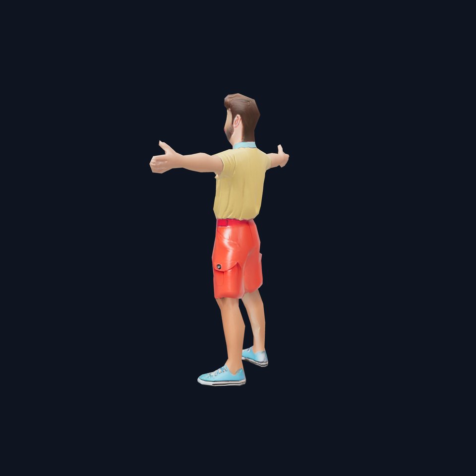 Vibrant Summer Outfit model pack